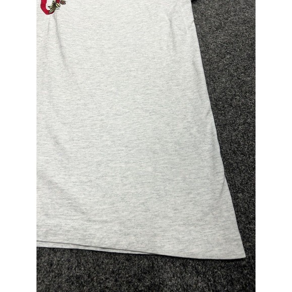 Vtg Pro Player Ohio State Football Gray Single Stitch Embroidered T-Shirt Large - Picture 5 of 8